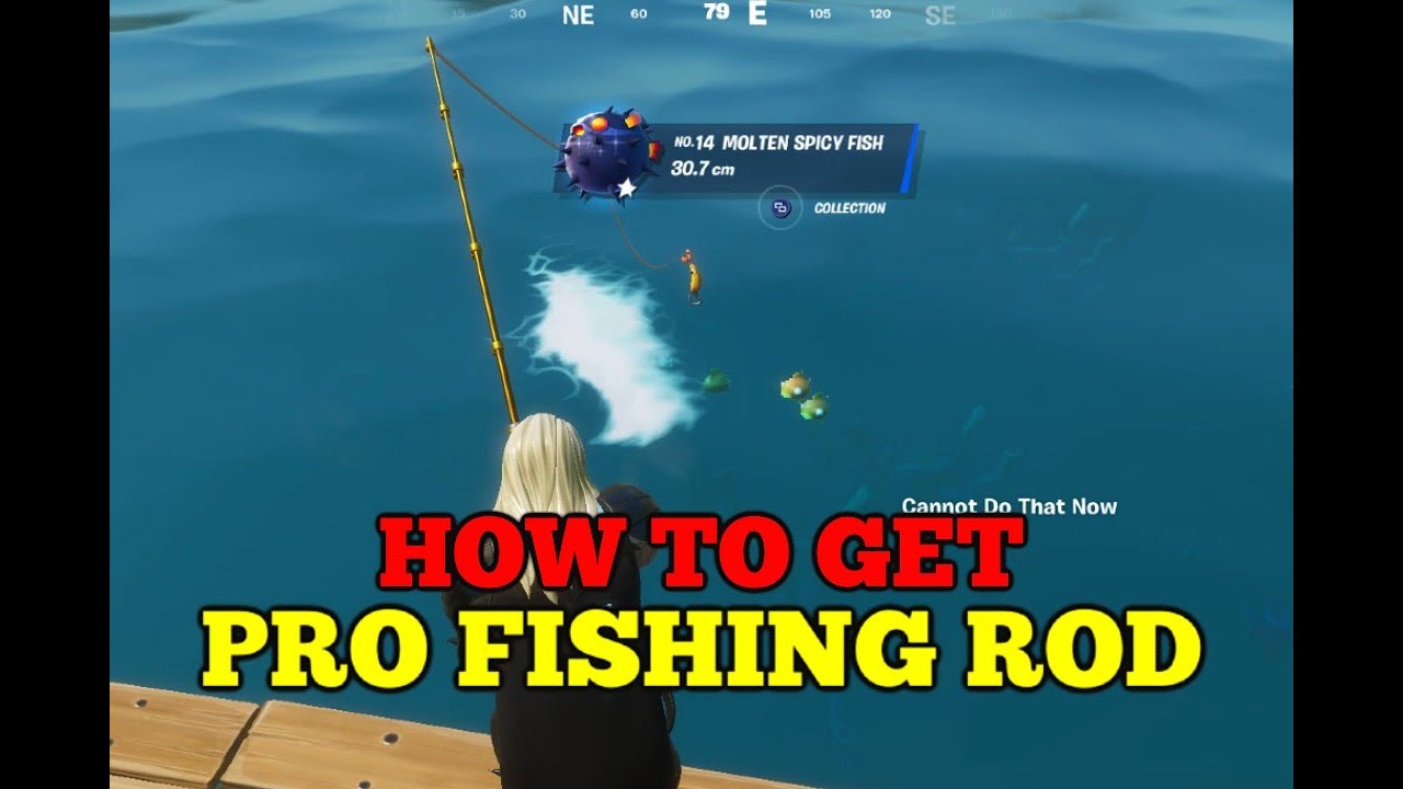 how to get a pro fishing rod in Fortnite 
