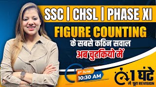 SSC CGL / CHSL 2023 || Figure Counting Reasoning का पूरा Revision in 1 Class | Reasoning Swapnil Mam