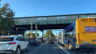 New York City Driving | Rockaway to Astoria, Queens via Woodhaven Boulevard