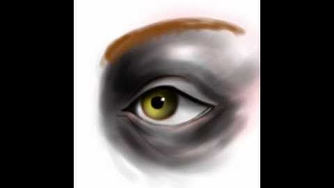 iPad Sketchbook Pro - time lapse EYE