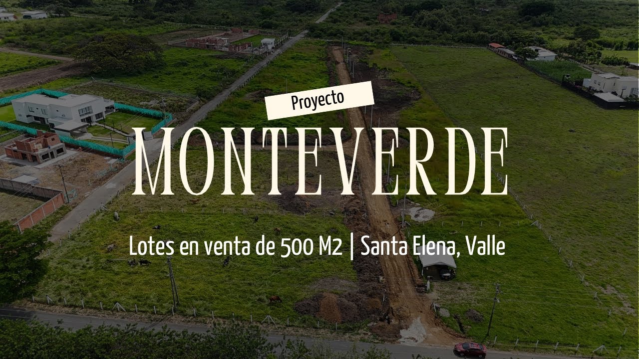 Lotes Campestres sobre vía pavimentada 🍃 Entorno tranquilo y exclusivo de alta valorización 