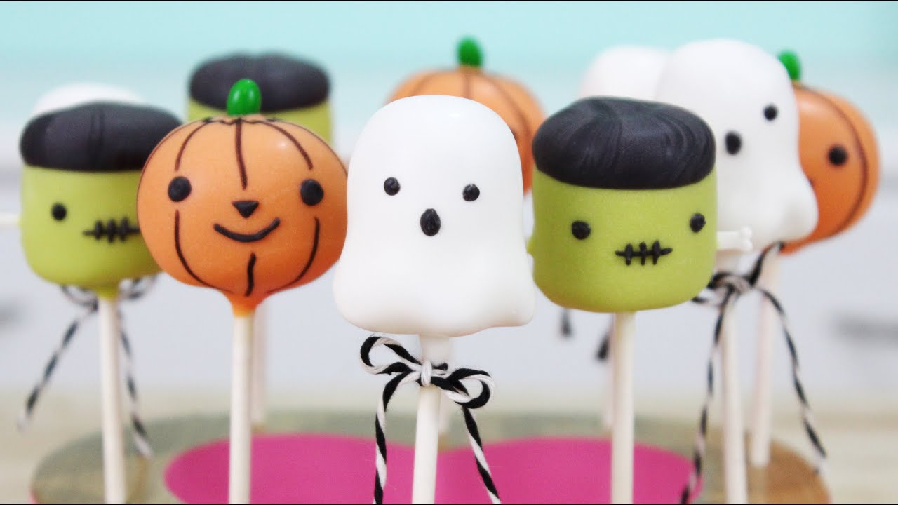 Easy Halloween Cake Pop Decorating