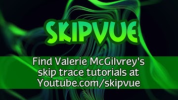 Skip Tracer, welcome to SkipVue!