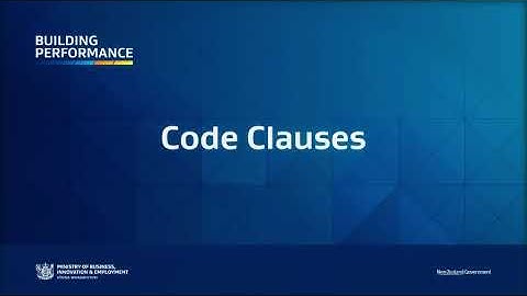 Building Code 101: Code Clauses