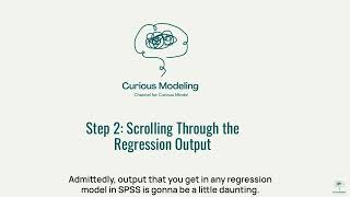 Master Logistic Regression from Start to Finish: Scrolling the SPSS Output