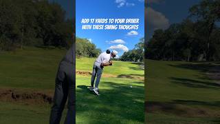 🚨HIT BOMBS WITH THIS EASY SWING TIP #golf #golfskill #golftips