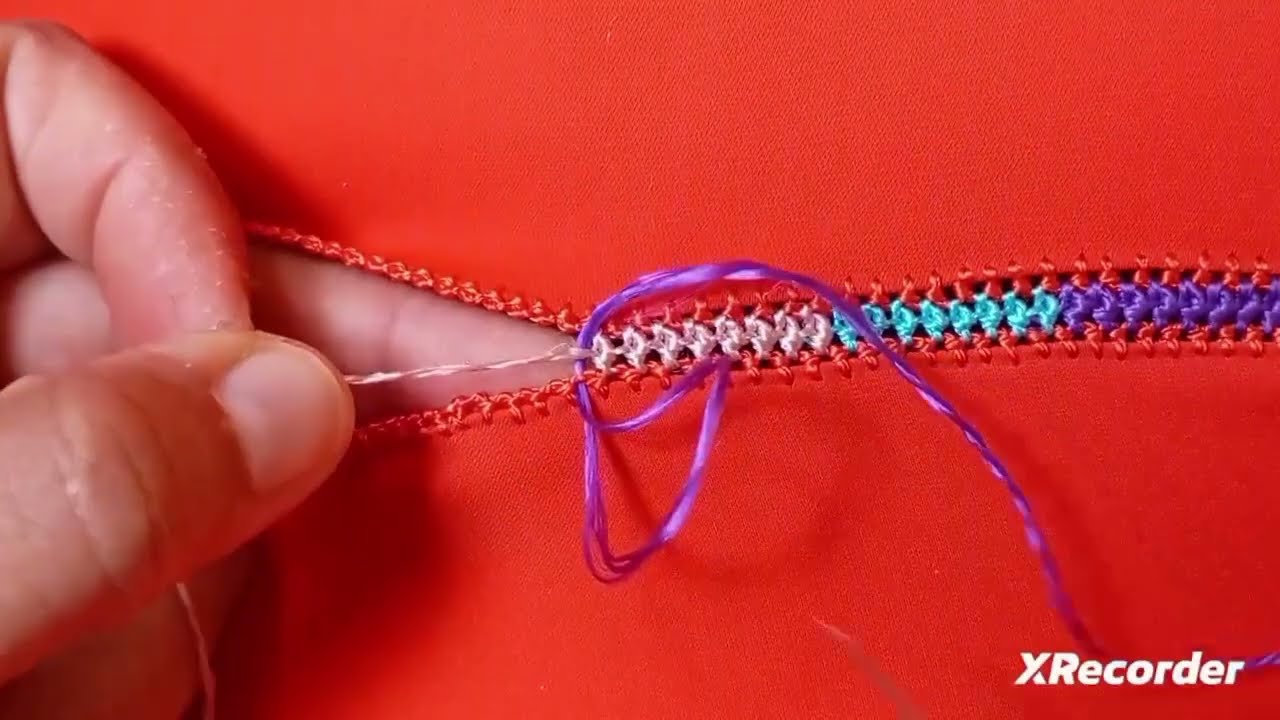 نتي مبتدئة ؟طلعي جلابتك بضريس فقط غزالة وساهلة دغيا تطلع بشرح بسيط للمبتدئين فراندة