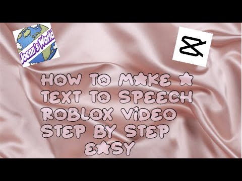 how to make roblox text to speech