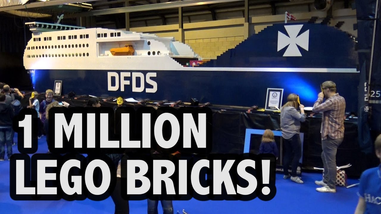 biggest lego ship in the world