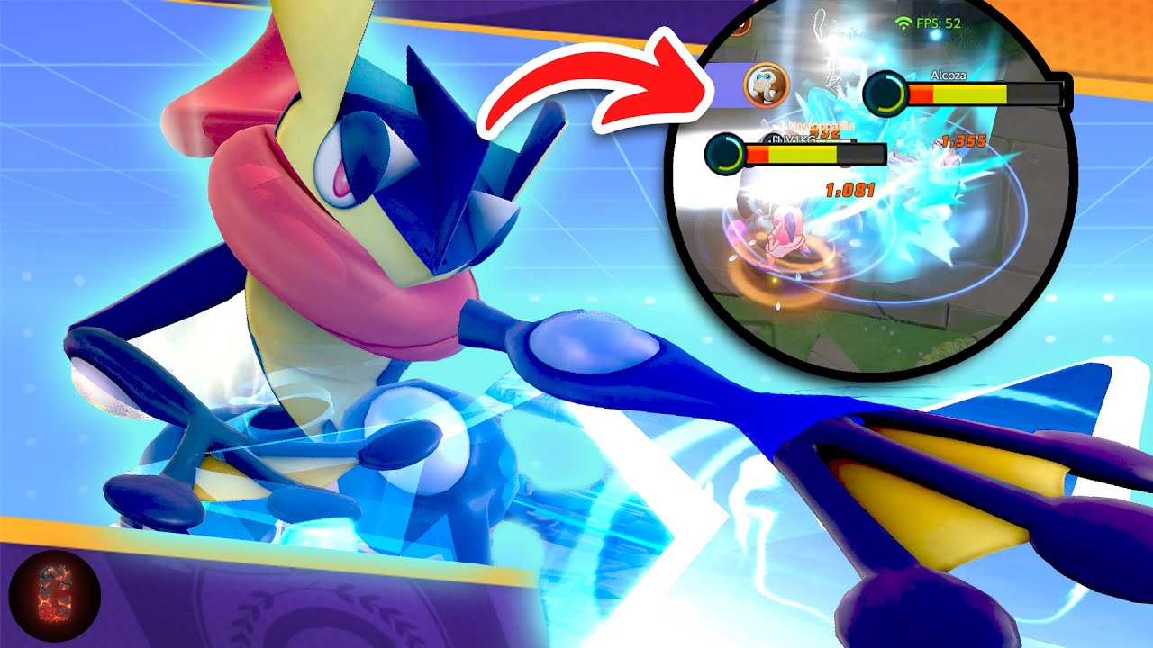 The Greninja Build Not Even Lag Can Stop | Pokémon Unite - YouTube