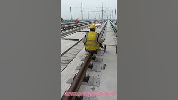 The Art of High-Speed Railway Construction: Precision in Track Laying