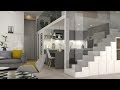 The Sims 4 | Hong Kong Studio Loft Apartment | (Speed Build) + Download Links