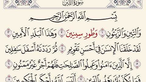 سورة التين | ماهر المعيقلي