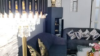 # جولة في صالوني🛋️وكفاش تحايلت على الضيق💯 مشترياتي لدكور🚨