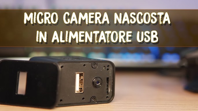 Diprevo Microcamere spia Mini Telecamera Spia Wi-Fi 1080P HD Telecamera  Nascosta