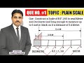HOW TO DRAW PLAIN SCALE (QUE.NO.1) | UNIT : ENGINEERING SCALE