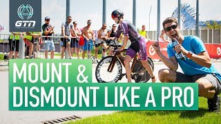 How To Mount & Dismount Your Bike Like A Pro | Do's & Don'ts For Your Next Triathlon