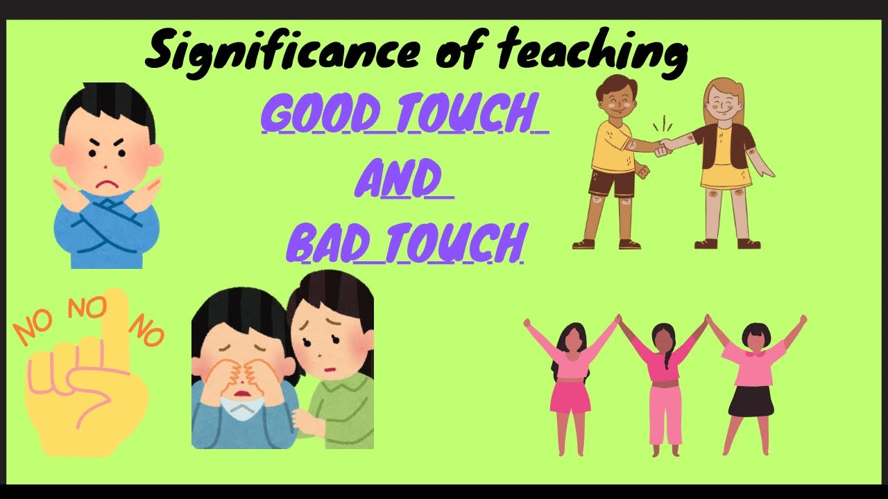 Good touch and bad touch || Say No to bad touch child awareness # ...