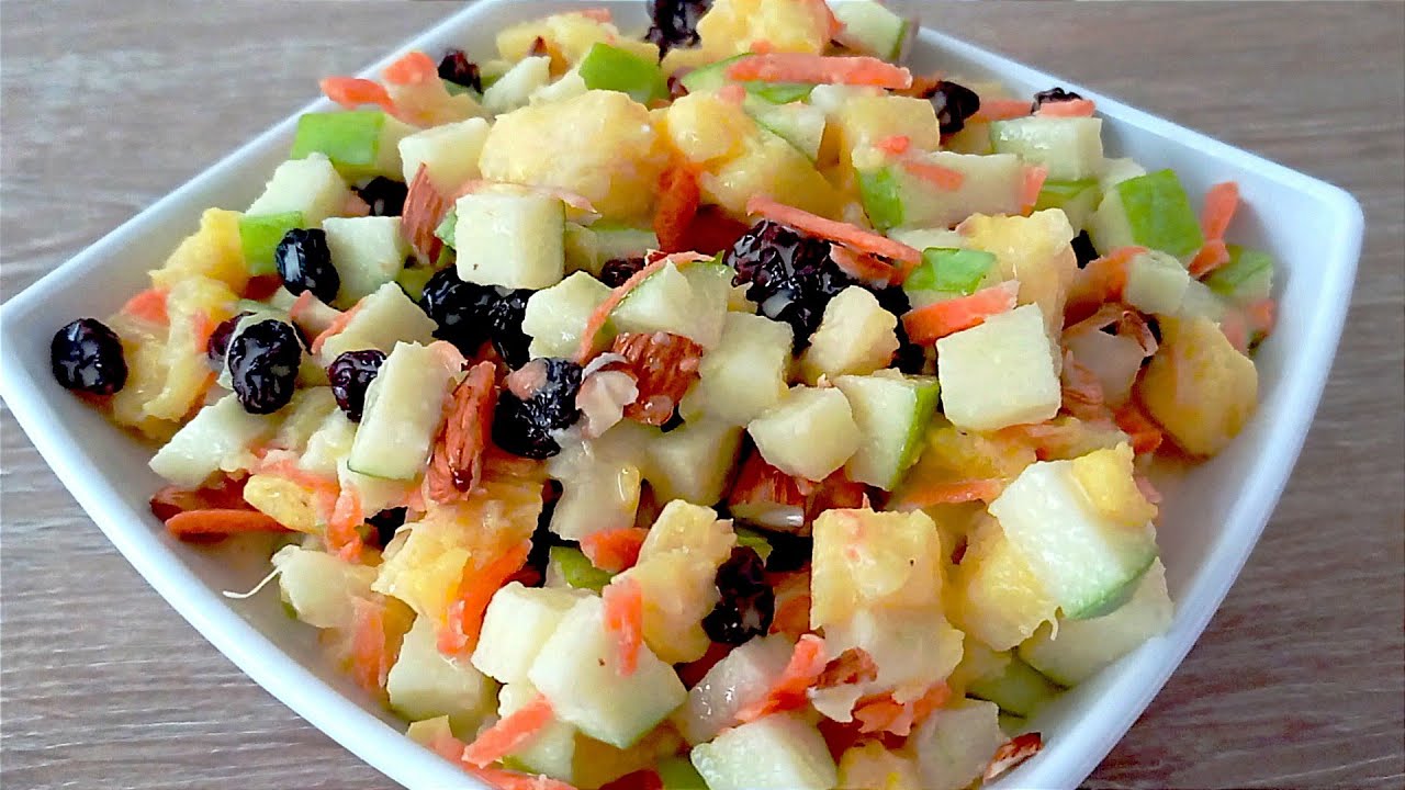 🥗 Quizá esta sea la ensalada navideña más fácil de preparar. 😋🍏