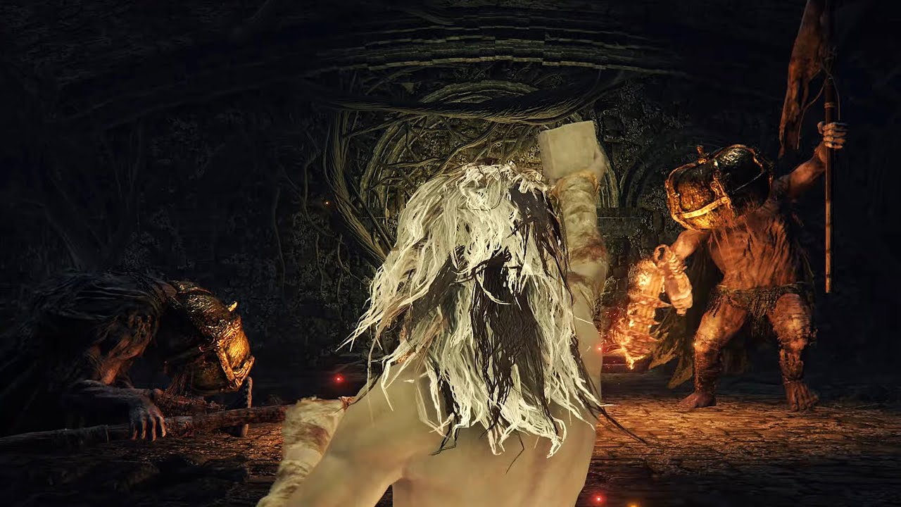 Elden Ring - Mad Pumpkin Head (Hammer) & Mad Pumpkin Head (Flail) Boss