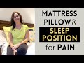 Best SLEEP POSITION for people with PAIN