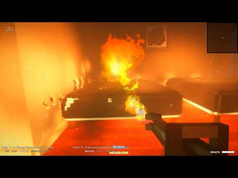 BURN LUX MARE HOTEL w FIRE PHYSICS AND EXPLOTIONS Teardown