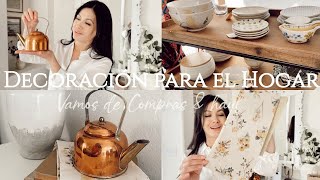 DECORACIÓN PARA EL HOGAR | PRIMAVERA DECORACION| COMPRAS &amp; HAUL VINTAGE MARKET🤍