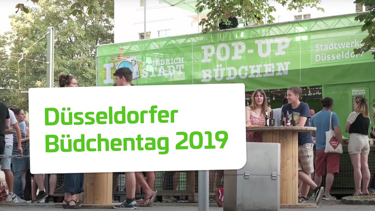 Düsseldorfer Büdchentag 2019 am Fürstenplatz in Friedrichstadt  | Stadtwerke Düsseldorf