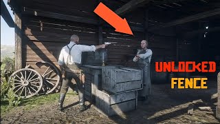 How to UNLOCK the Fence in Red Dead Redemption 2 (RdR2) | Game with Brains