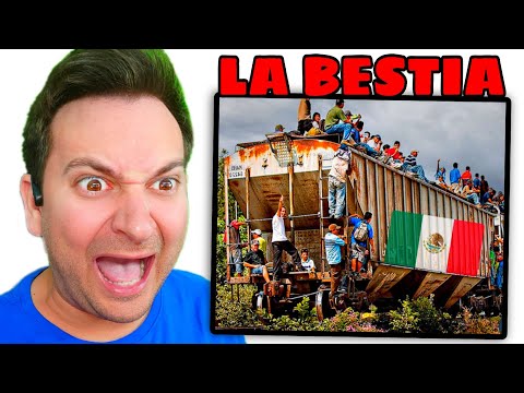 The MOST DANGEROUS TRAIN in MEXICO but... they still BOARD IT! / SAMUreacts