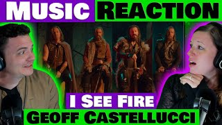 Geoff Castellucci - I SEE FIRE Low Bass Singer Cover REACTION @GeoffCastellucci