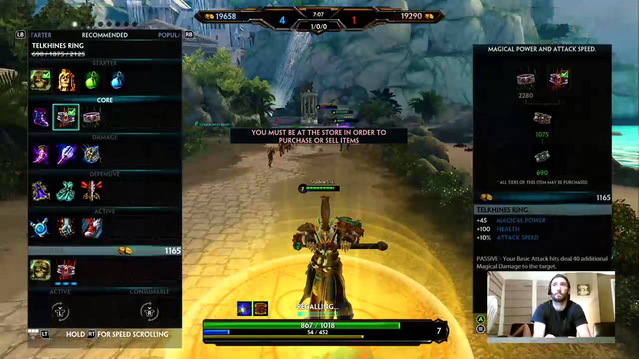 SMITE: Xbox One Ranked Diamond Division (Au Kuang)