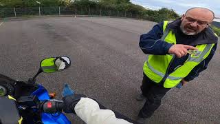 Motorcycle module one test, Erith, London 2021 (Passed)