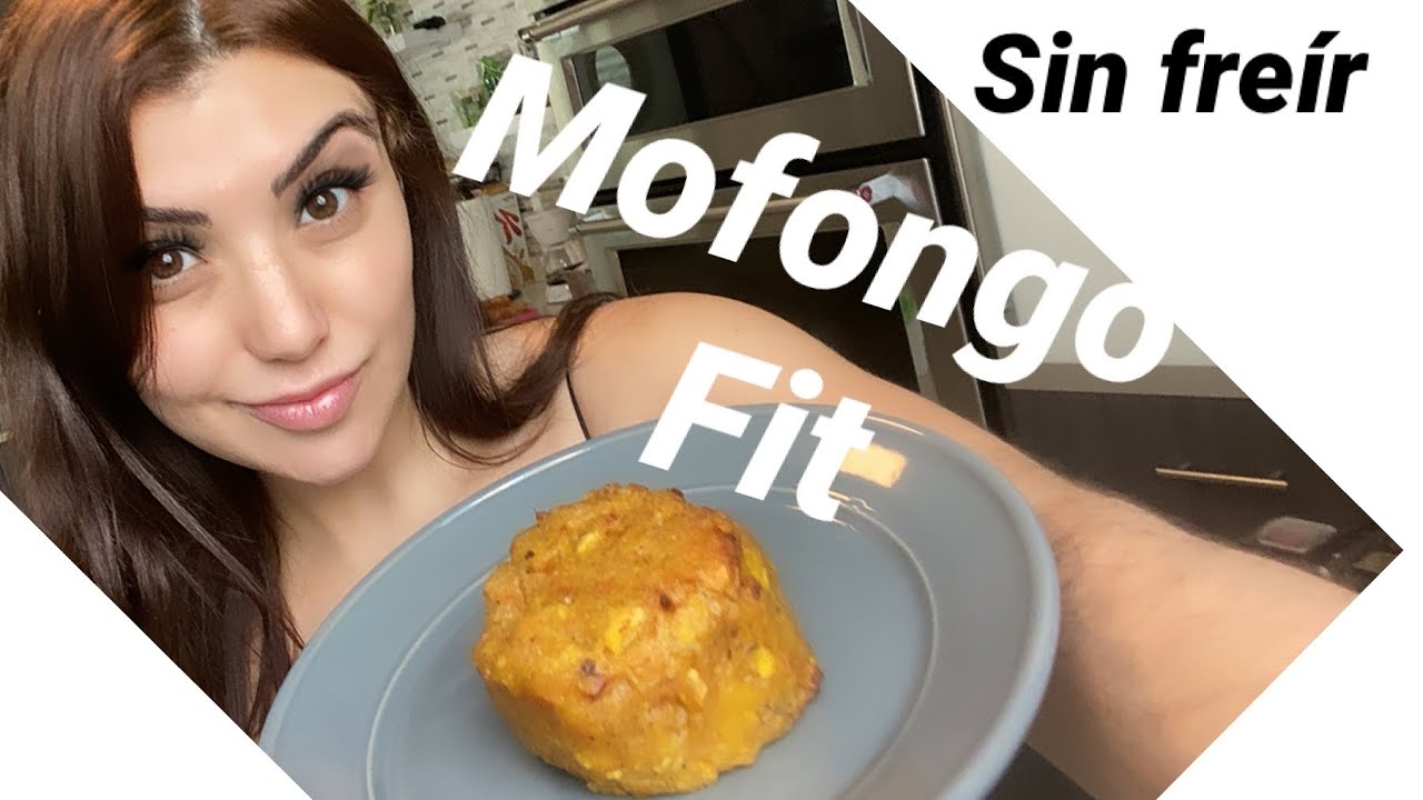 Mofongo Fit y Saludable/Sin Freír y Sin Aceite