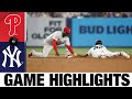 Phillies vs. Yankees Game Highlights (7/20/21) | MLB Highlights