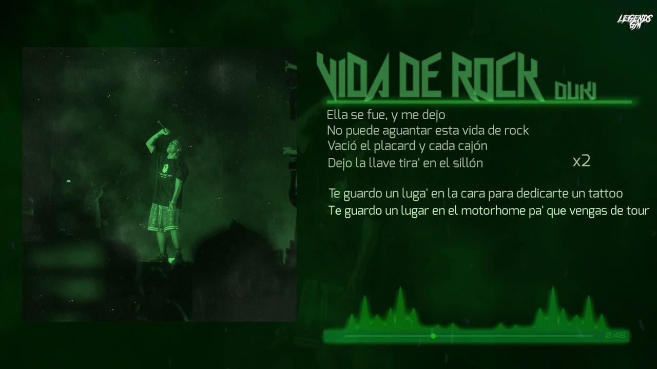 Asan x DUKI - Vida de rock (Video Lyric) - YouTube