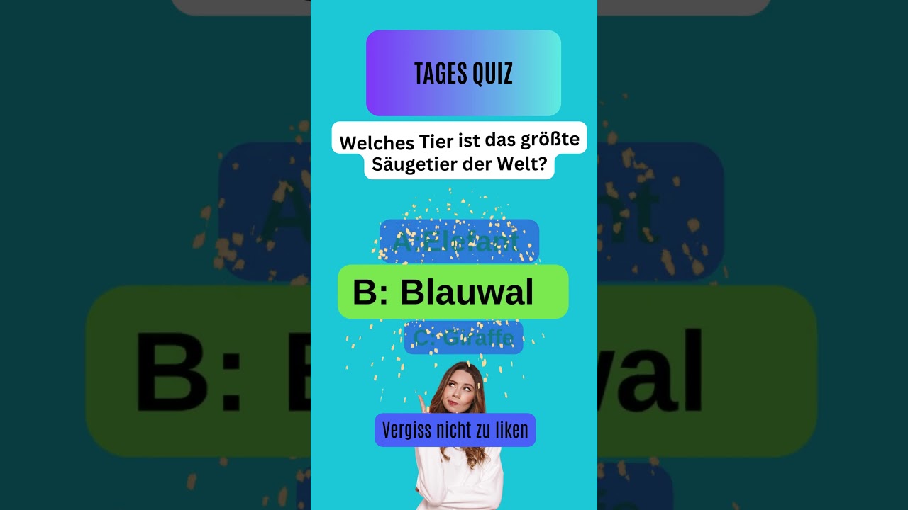 Schaffst du es alle Fragen zu beantworten? 