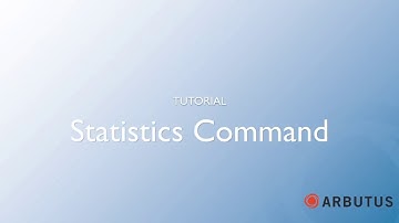 Arbutus Statistics Command