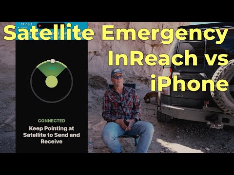 Garmin InReach vs iPhone 14 - Emergency Satellite Communications   4K