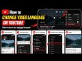 How to Change Video Language on YouTube (2026) | Change YouTube Audio Language Easily