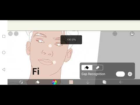 How to use Ibis Paint and create a simple portrait using only a smartphone
