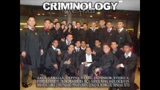 CRIMINOLOGY BATCH 2013