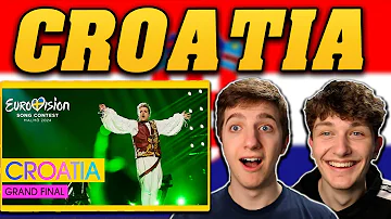 Americans React to Baby Lasagna - Rim Tim Tagi Dim | Croatia 🇭🇷 | Grand Final | Eurovision 2024