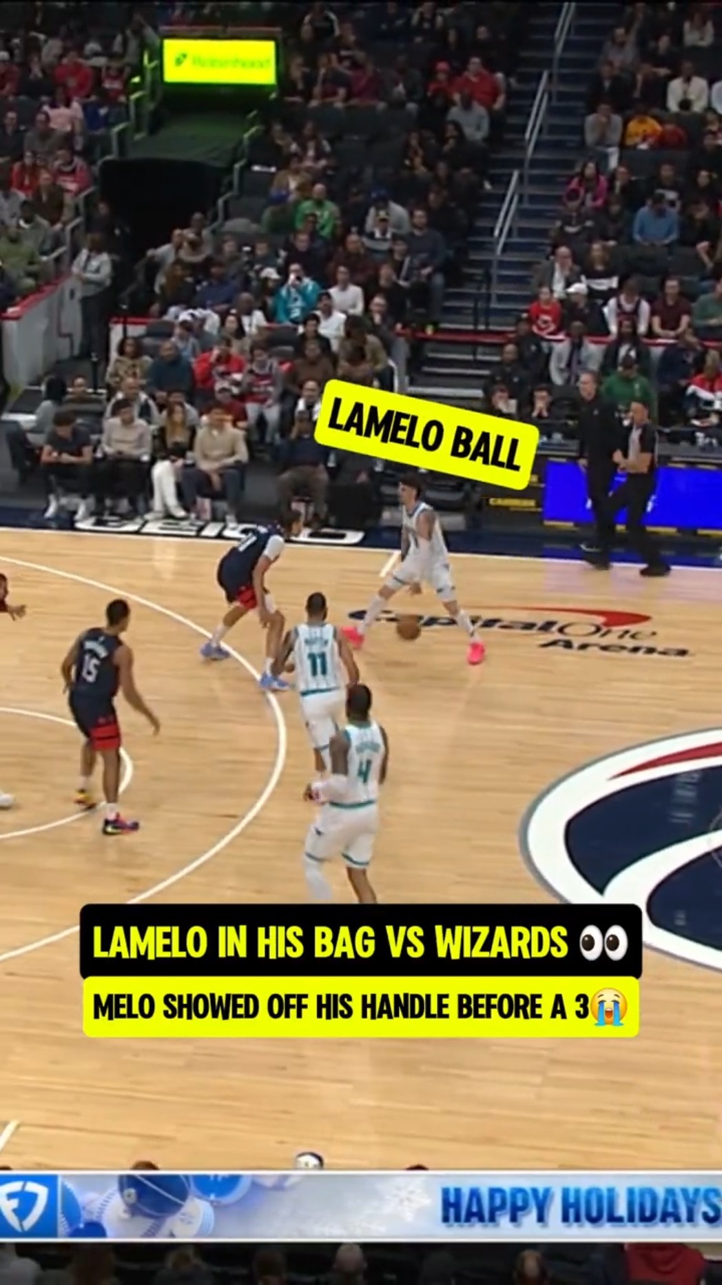 Melo had bro lost with that fake?