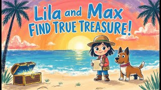 Lila and Max Find True Treasure! Bedtime Story for Kids