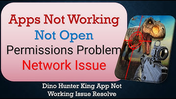 How To Fix Dino Hunter King App not working | Not Open | Space Issue | Keeps Crashing Problem