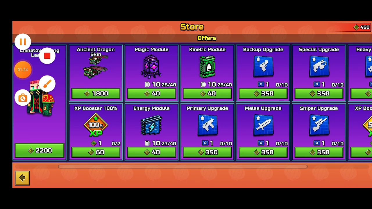 150 Lucky Board Spins On My Kizer Gaming YT 2 Character ! - Pixel Gun 3D - PG3D