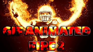 GIF Animated Fire 2 Effect in Adobe Photoshop CC 2019 ( Tutorial )