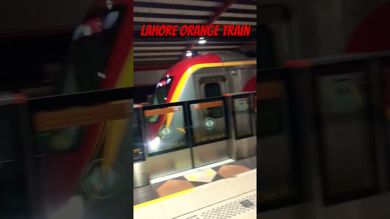 Lahore orange train 🔥😎👌🏻😎🔥
