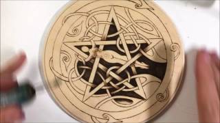 Sepia Goddess Pentacle